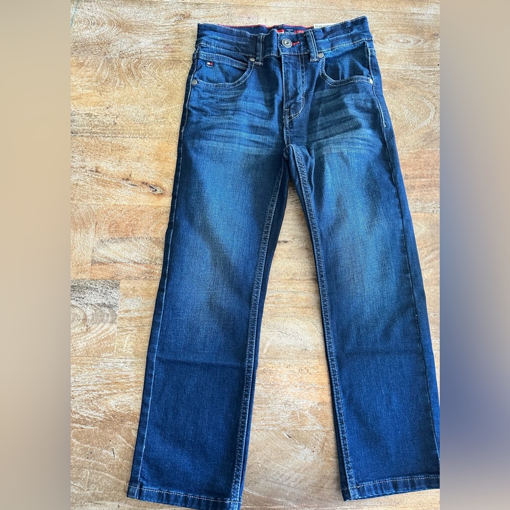 Tommy Hilfiger stretch slime fit jeans size 6 with adjustable waste
